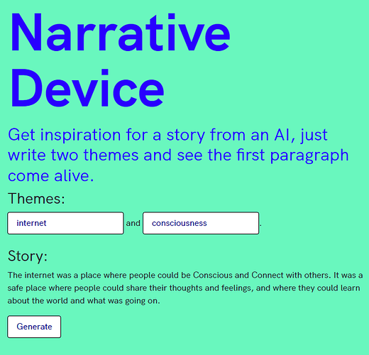 narrative device