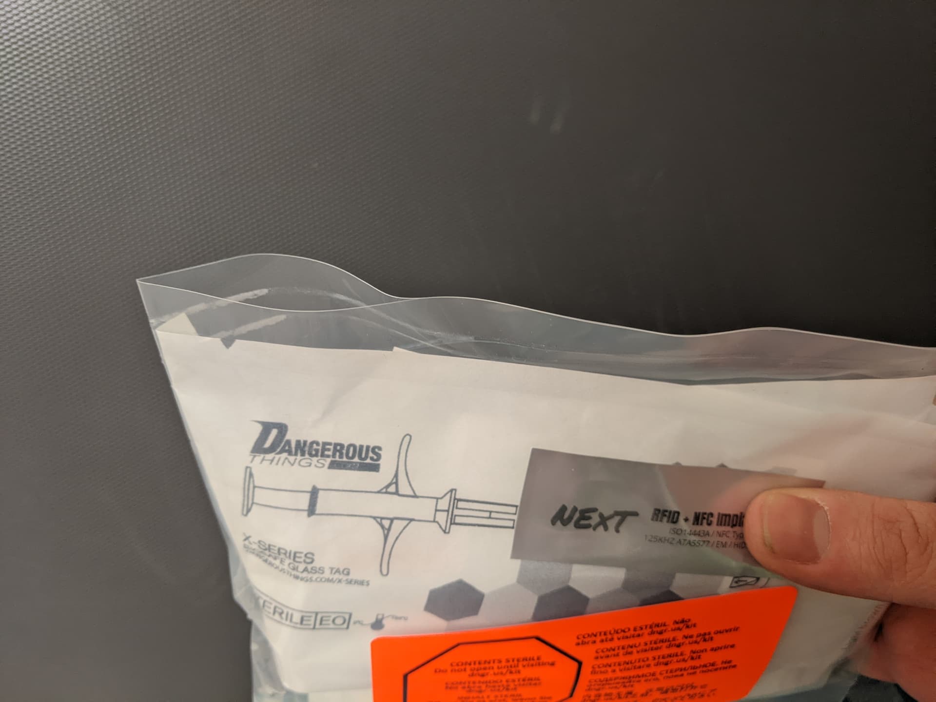 Implant shipment arrived with poly bag not sealed. Still Safe? - Support -  Dangerous Things Forum